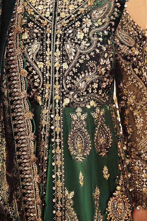 Embroidered Organza Suit | BD-2904