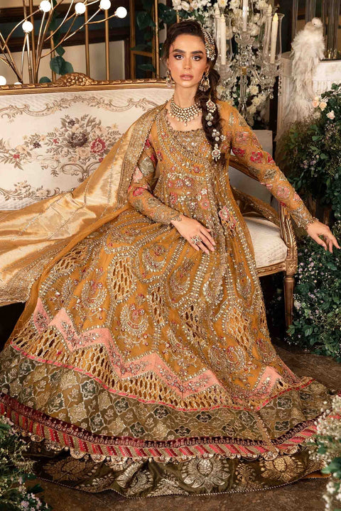 Embroidered Organza Suit | BD-2907