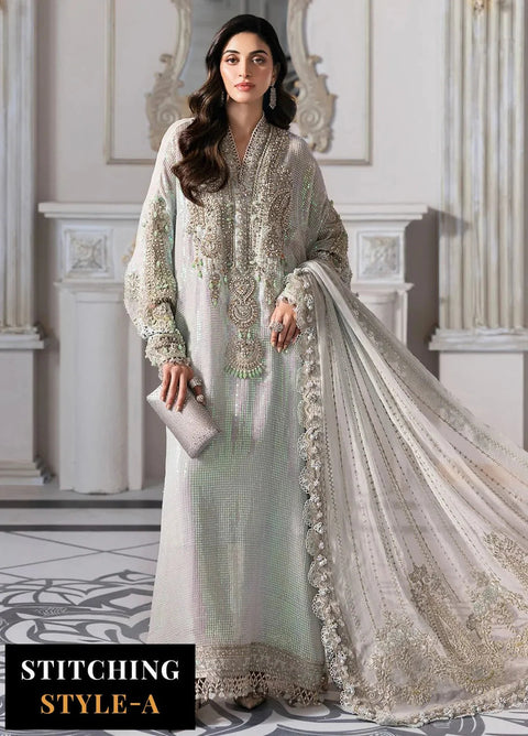Formals – Embroidered Chiffon 3-Piece Suit
