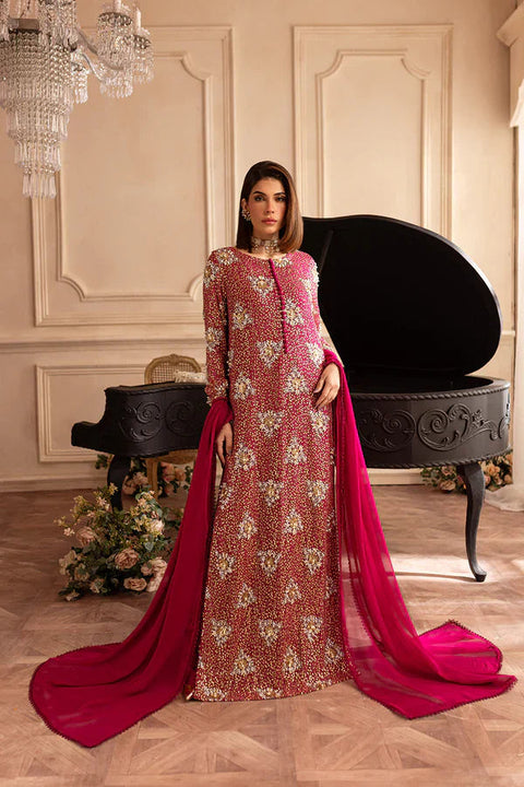 Majestic Ruby – Embellished Gown